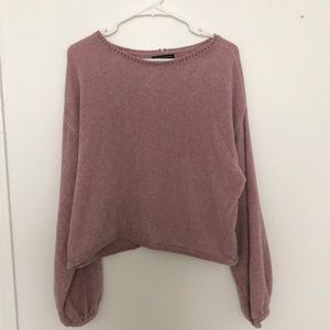 American eagle sweater balloon sleeves